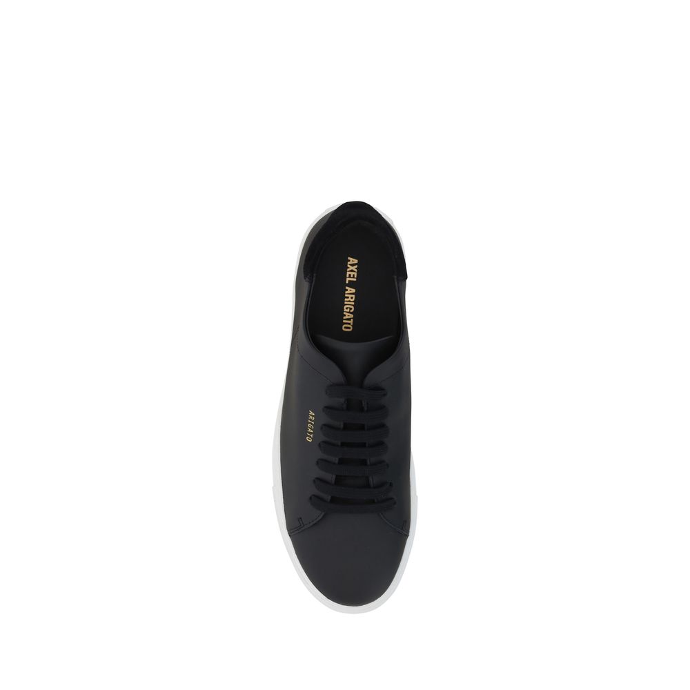 Axel Arigato Black Calf Leather Bos Taurus Low Top Sneakers Axel Arigato