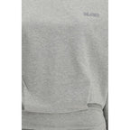 The Attico Gray Cotton Casual Dress The Attico