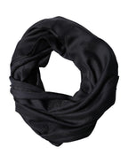 Dolce & Gabbana Black Lace Stole Silk NeckWrap Shawl Scarf - Eljoys Fashion 