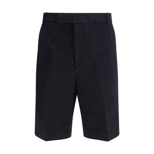 Thom Browne Blue Polyester Bermuda Shorts Thom Browne