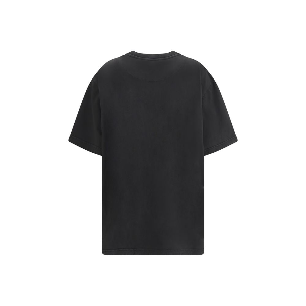 The Attico Black Cotton T-Shirt The Attico