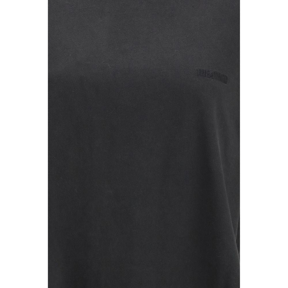 The Attico Black Cotton T-Shirt The Attico