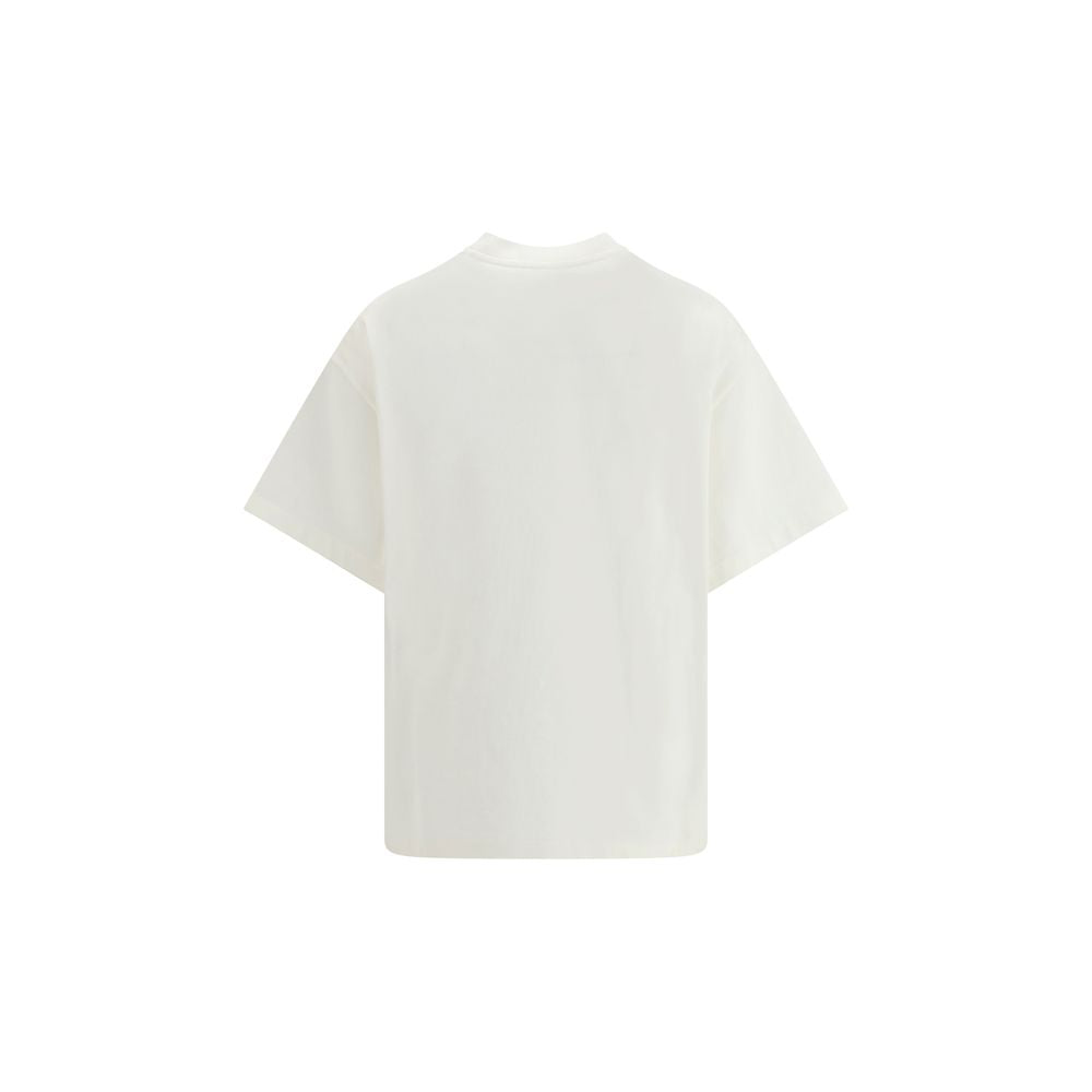Jil Sander Cream Cotton T-Shirt Jil Sander