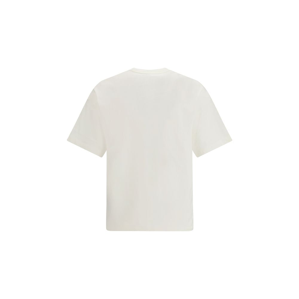 Jil Sander Cream Cotton T-Shirt Jil Sander