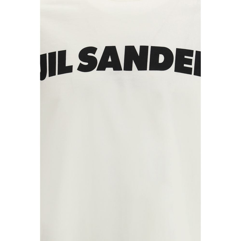 Jil Sander Cream Cotton T-Shirt Jil Sander