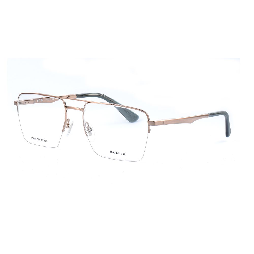 Police Gold Metal Glasses Frames