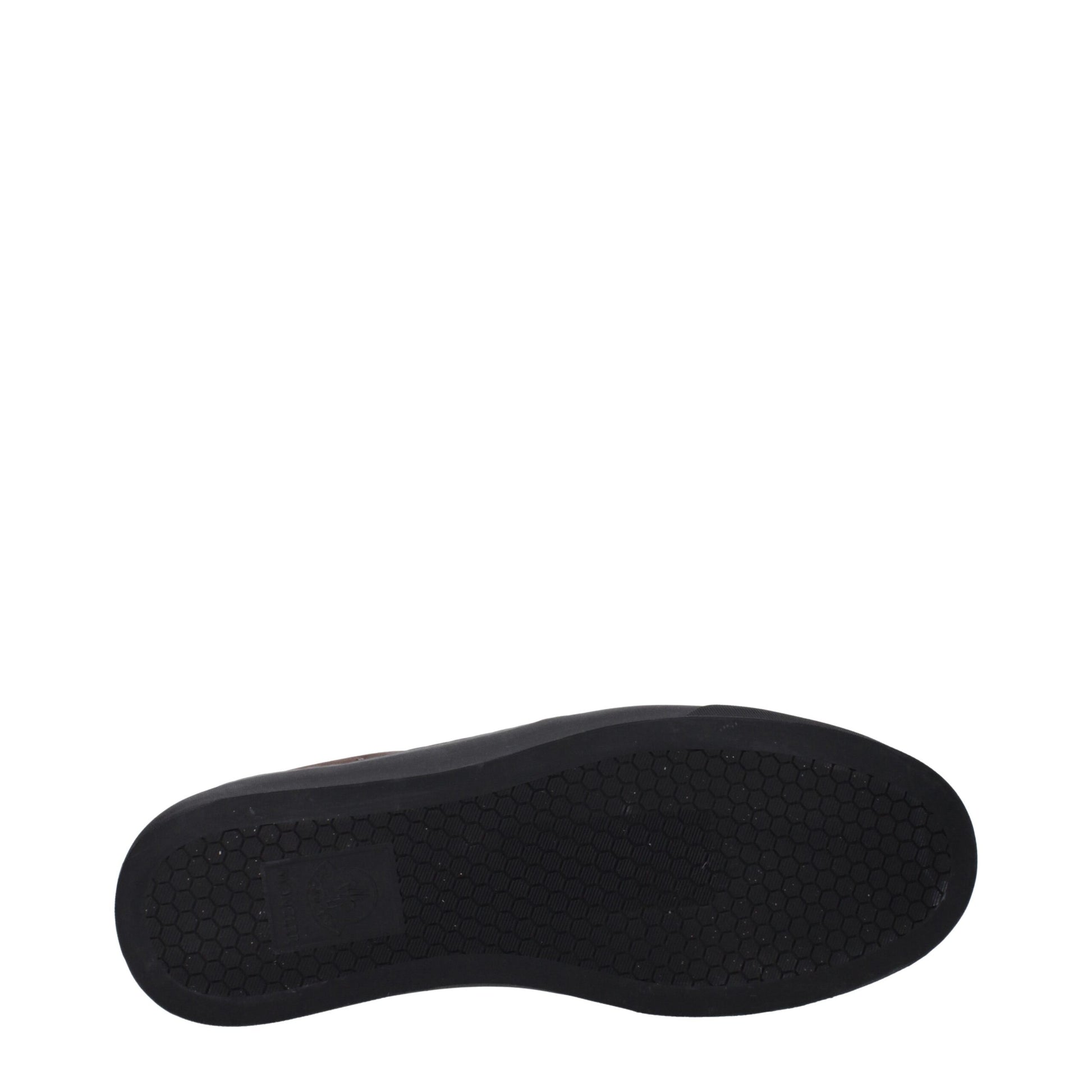 Moncler Brown Leather Slip-On Loafers Moncler