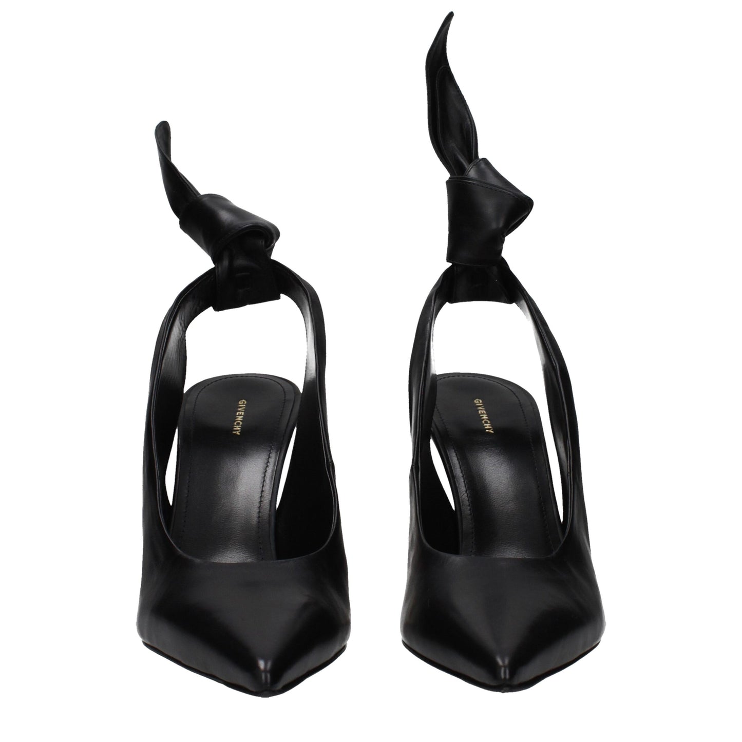 Givenchy Black Leather High Heel Pumps Givenchy