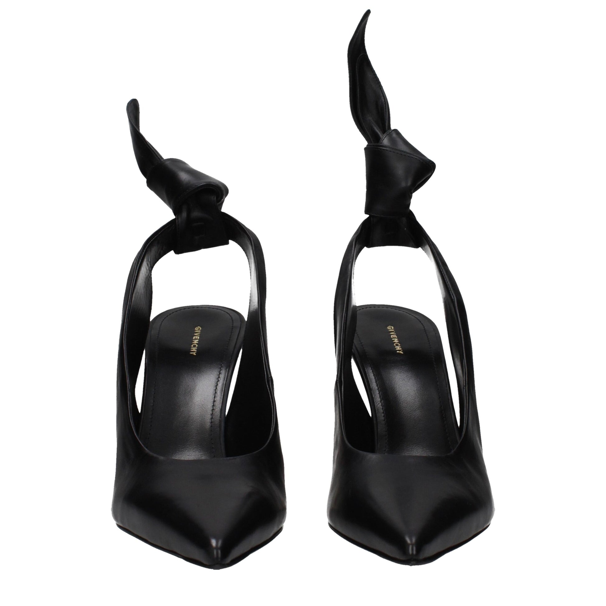 Givenchy Black Leather High Heel Pumps Givenchy