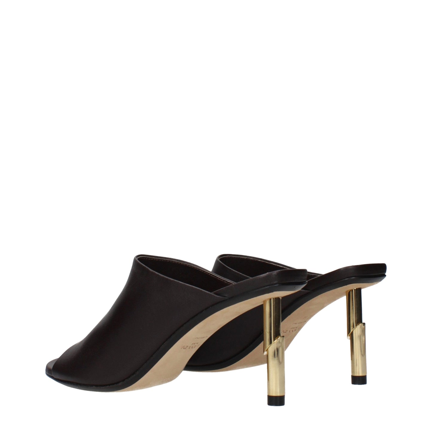 Lanvin Black Leather High Heel Pumps Lanvin