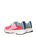Lanvin pink fabric athletic sneakers with white soles and laces, stylish and comfortable sports footwear.