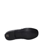 Dolce & Gabbana Black Fabric Slip-On Loafers Dolce & Gabbana