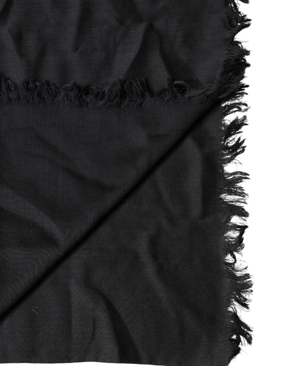 Dolce & Gabbana Black Lace Stole Neck Wrap Shawl Scarf - Eljoys Fashion 