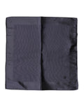 Dolce & Gabbana Blue Logo Silk Men Square Handkerchief Scarf - Eljoys Fashion 