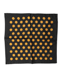 Dolce & Gabbana Black Polka Dot Square Handkerchief Scarf - Eljoys Fashion 