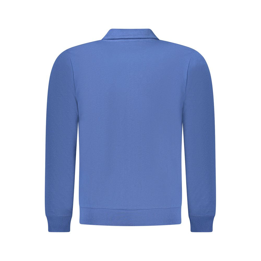 U.S. Grand Polo Blue Cotton Men Sweatshirt U.S. Grand Polo