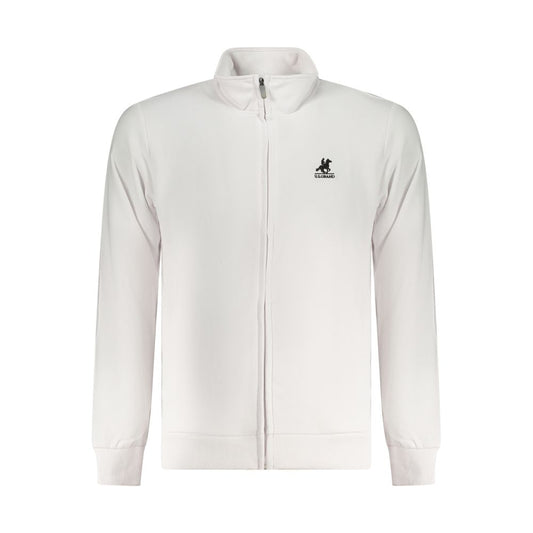 U.S. Grand Polo White Cotton Men Sweatshirt U.S. Grand Polo