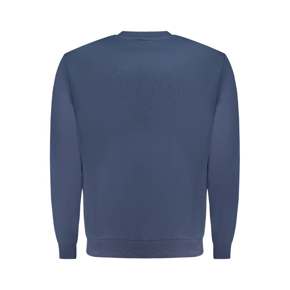 U.S. Grand Polo Blue Cotton Men Sweatshirt U.S. Grand Polo