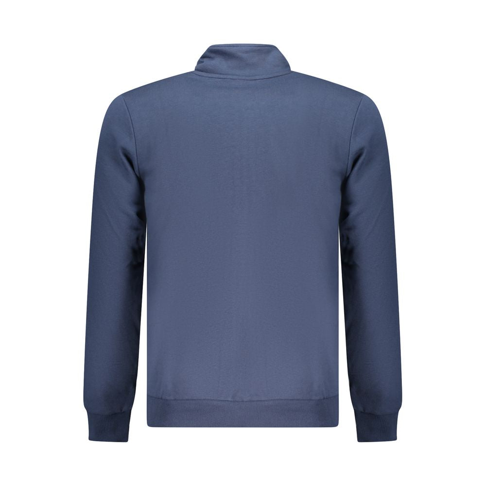 U.S. Grand Polo Blue Cotton Men Sweatshirt U.S. Grand Polo