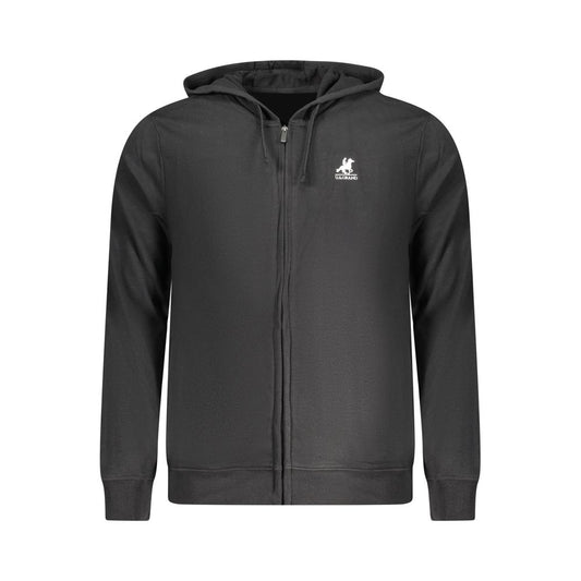 U.S. Grand Polo Black Cotton Men's Hoodie U.S. Grand Polo