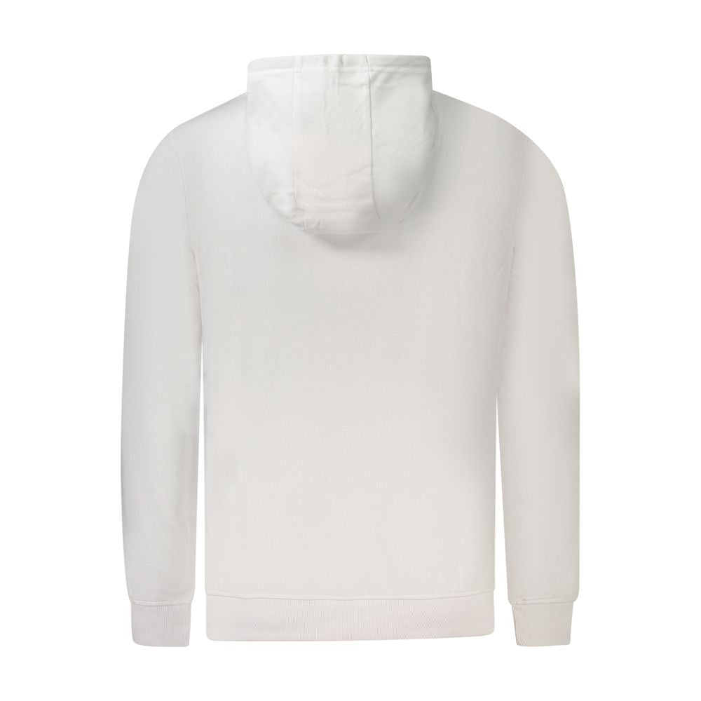 U.S. Grand Polo White Cotton Men's Hoodie U.S. Grand Polo