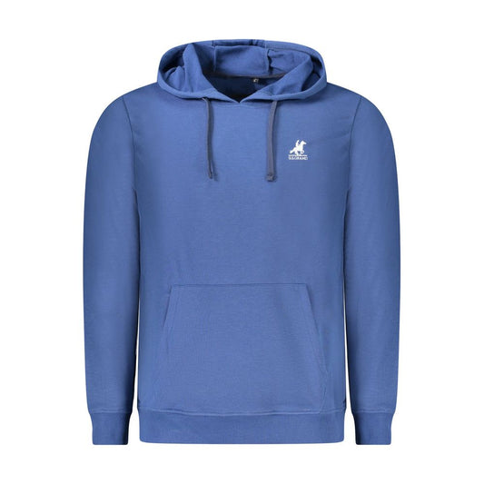 U.S. Grand Polo Blue Cotton Men's Hoodie U.S. Grand Polo