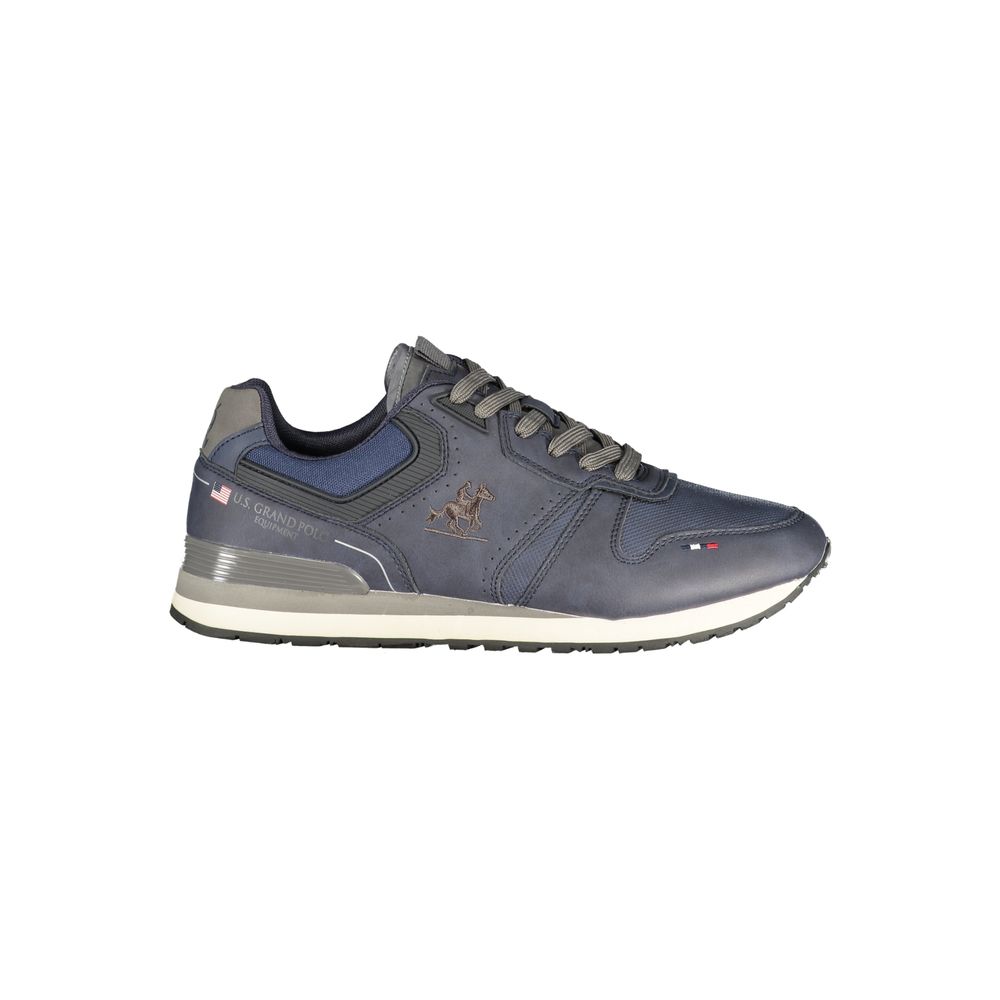 U.S. Grand Polo Blue Polyurethane Men Sneaker U.S. Grand Polo