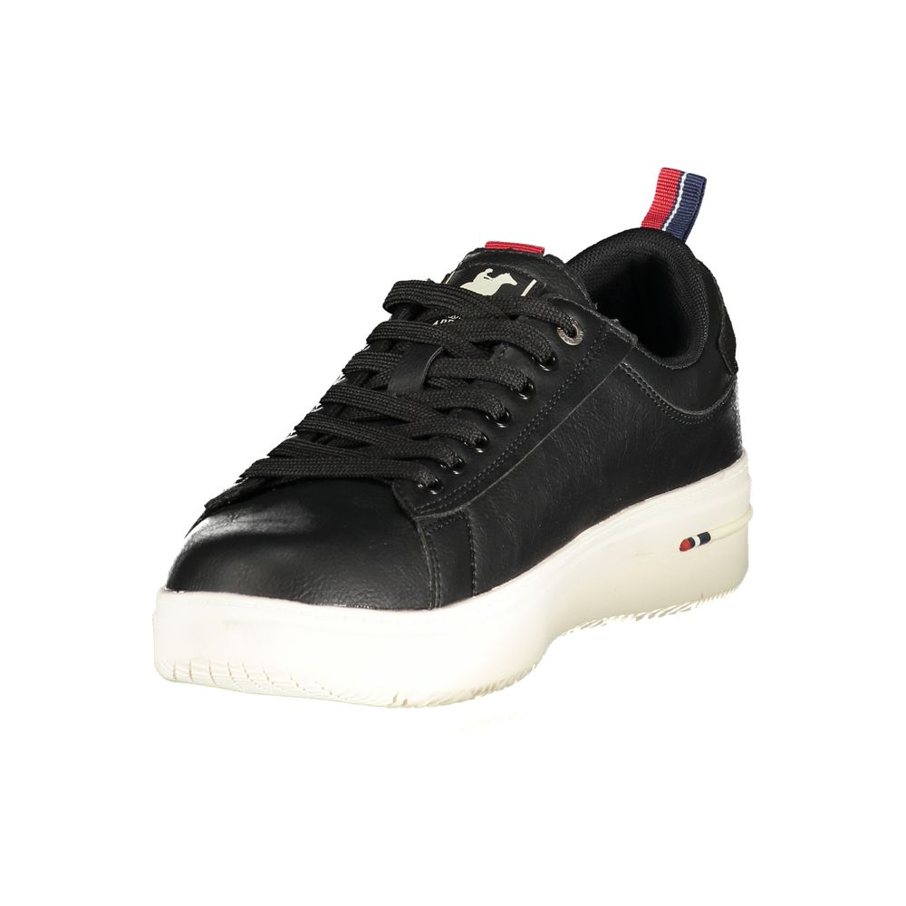 U.S. Grand Polo Black Polyester Men Sneaker U.S. Grand Polo
