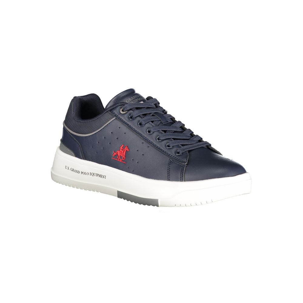 U.S. Grand Polo Blue Polyurethane Men's Sneaker U.S. Grand Polo