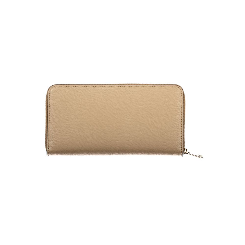 Furla Beige Leather Woman Wallet Furla
