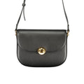 Furla Nero leather crossbody bag for women, featuring a sleek design and adjustable strap, suitable for everyday use.