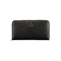 Furla Nero leather women's wallet with multiple card slots and a sleek, compact design.