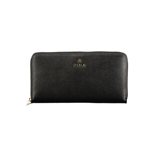 Furla Nero Leather Women Wallet Furla
