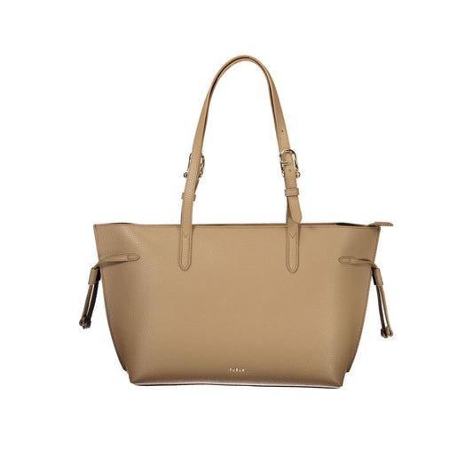 Furla Marrone Leather Woman Handbag Furla