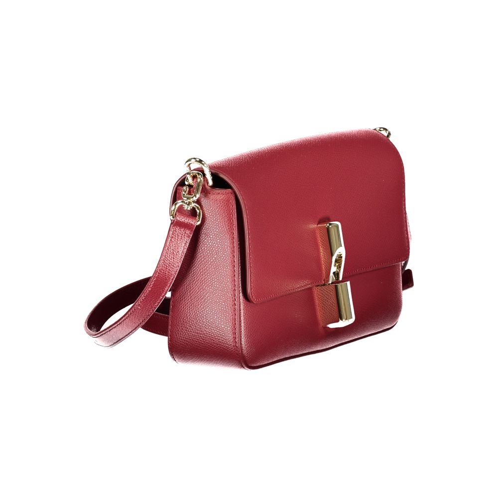 Furla Rosso Leather Women Handbag Furla