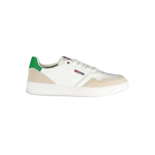 Norway 1963 White Polyurethane Men Sneaker Norway 1963