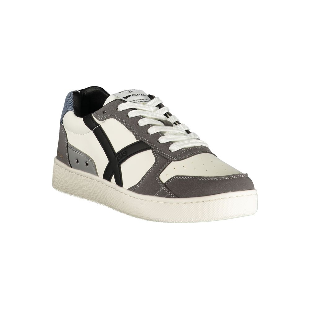 Gas Bianco Polyurethane Men Sneaker - Eljoys Fashion 