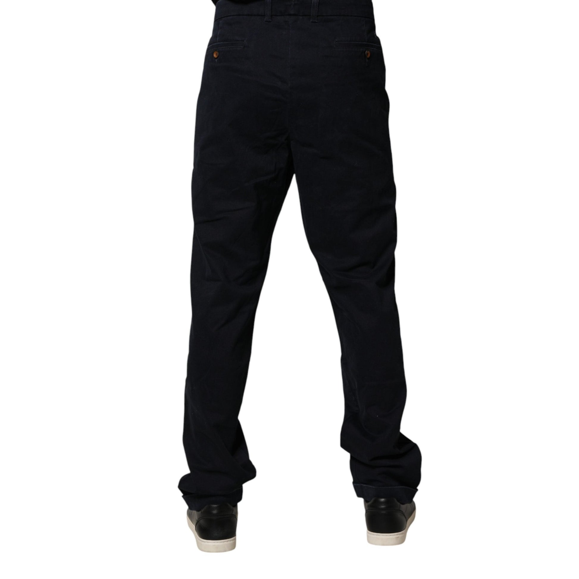 Harmont & Blaine Black Mid Waist Skinny Denim Trouser Jeans