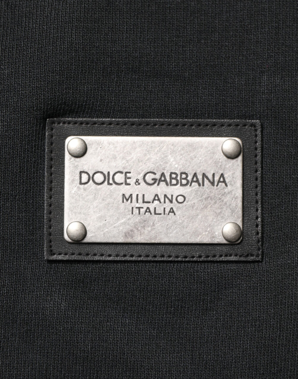Dolce & Gabbana Black Full Zip Hooded Men Sweatshirt Sweater Dolce & Gabbana