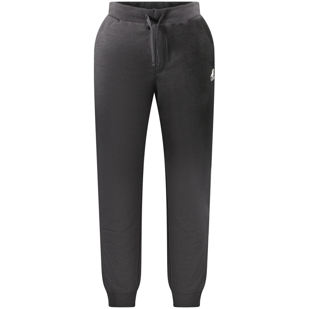 U.S. Grand Polo Black Cotton Men's Sweatpant U.S. Grand Polo