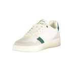 Black polyester men's Gas sneakers featuring a sleek design and casual style, perfect for everyday wear.
