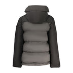 North Sails Nero polyester women's jacket, lightweight outerwear with a sleek black design and adjustable hood.