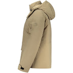 North Sails Marrone polyester women's jacket, lightweight and stylish, featuring a zip-up front and casual design.