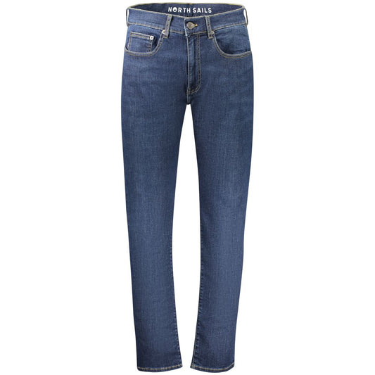 North Sails Blu Cotton Men Jeans North Sails