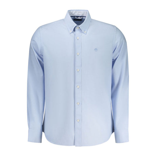 North Sails Azzurro Cotton Men Shirt North Sails