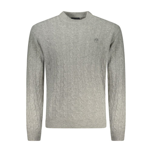 North Sails Grigio Poliammide Men Sweater North Sails