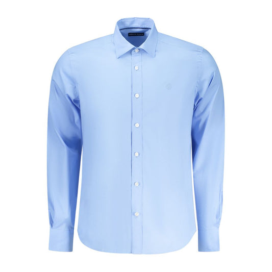 North Sails Azzurro Cotton Men Shirt North Sails