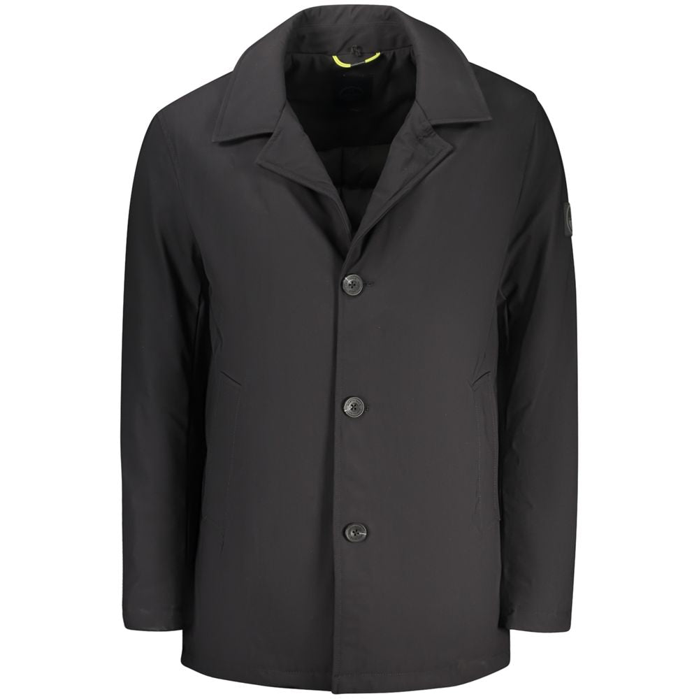 North Sails Black Polyester Men's Jacket North Sails