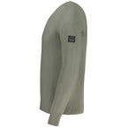 North Sails Verde Viscosa men's sweater in green, featuring a soft Viscosa fabric and classic fit for casual wear.