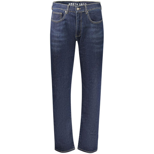 North Sails Blu Cotton Men Jeans North Sails